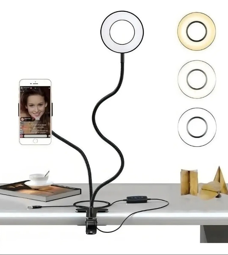 aro de luz pinza holder
